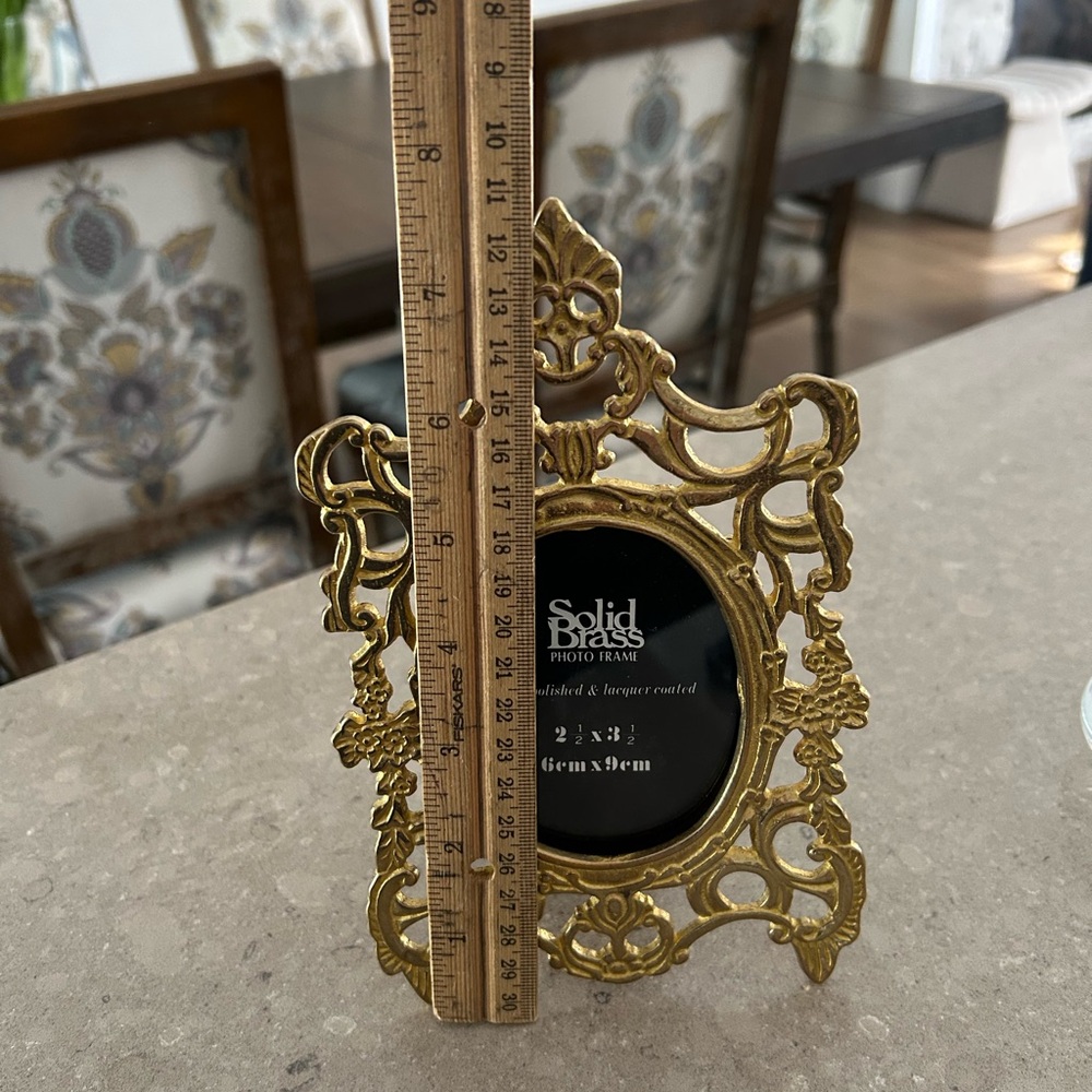 Ornate Gold Photo Frame - Picture 2 of 4